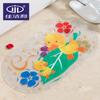 Alfombra antideslizante de baño de dibujos animados, alfombrilla impermeable antideslizante para suelo de inodoro, alfombrilla de baño infantil de PVC que no se decolora