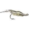 Cebo Suave Pequeño Camarón al por Mayor Anzuelo Único 5cm 2g Cebo Pequeño Camarón para Pesca de Corvina Pequeña, Lubina y Pargo