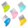 Aço inoxidável batata corte dentes de lobo corte batata onda batata faca batata fritas corte multi-função cortador de legumes faca de corte de batata