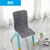 Cojín para Silla Pequeña de Jardín de Infancia Cojín para Niños Respaldo Integrado Silla de Madera de Jardín de Infancia Silla de Plástico Cojín con Correa Antideslizante