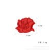 Fábrica rosa bordado tela pegatinas ropa sombrero accesorios aplique decorativo cortina funda de edredón parche para agujeros al por mayor