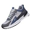 Sapatos Masculinos 2024 Primavera Casual Couro Tênis Esportivo Tênis de Corrida para Estudantes Versátil Tênis de Corrida Masculino Respirável Cano Baixo Antiderrapante