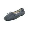 Versión de lana que aumenta la altura oculta~Zapatos planos peludos cómodos de estilo coreano, dulces, literarios, modernos, para mujer, otoño e invierno