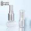 Tubo de lápiz labial hermético antiadherente de 3g con anillo de sellado redondo, bálsamo labial transparente giratorio, tubo vacío de alta gama, material de embalaje cosmético