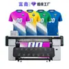 Máquina de Impresión Digital de Alta Velocidad de 4 Cabezales Fuxin, Impresora de Sublimación, Máquina de Transferencia de Impresión Digital para Jerseys