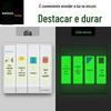 Painel luminoso do interruptor indicador adesivo prompt etiqueta fluorescente caixa de distribuição adesivo luminoso soquete adesivo logotipo