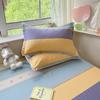 Fundas de Almohada Pequeñas Frescas de Algodón Puro, un Par de Fundas de Almohada Individuales para el Hogar 48X74Cm, Fundas de Almohada de Algodón Puro, Estudiante 4