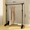Perchero de pie vertical grueso para el hogar, dormitorio, balcón, barra de secado de ropa, perchero