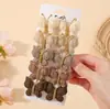 Traje de Pasador de Pelo Tejido a Mano de Lana Europeo y Americano Mariposa Enrollada Pasador de Color Sólido Suave Todo-partido Tocado para Bebé 3841