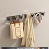 Gancho de Parede para Casacos sem Furo para Hall de Entrada, Atrás da Porta, Cabideiro de Parede, Suporte de Ganchos de Parede