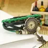 Reloj de Moda Estilo Punk Coreano, Reloj Retro para Mujer, Reloj con Pulsera de Cuero para Estudiantes, Reloj de Tendencia de Moda Personalizado Coreano