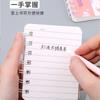 Cuaderno Pequeño A7 para Tareas, Cuaderno de Espiral, Cuaderno Portátil de Bolsillo, Bloc de Notas Lindo, Cuaderno Portátil