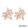 Pingente Ornamento de Metal Liga Estrela de Cinco Pontas Lua Pingente Artesanal DIY Acessórios de Ornamento Acessórios para Pulseira Colar