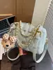 Bolso de Cadena Acolchado Cilíndrico Estilo Chanel, Bolso Pequeño de Diseño Nicho, Nuevo Bolso de Moda para Mujer 2026, Bolso de Hombro Único Cruzado