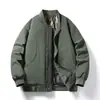Nueva Chaqueta de Algodón Uniforme de Béisbol Otoño e Invierno 2026 Chaqueta para Hombre Cuello Alto Casual Holgada Cárdigan Uniforme de Béisbol Chaqueta de Algodón Hombre