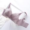Íntimos de Encaje Sexy Engrosado Copa Pequeña Copa Gruesa de 5cm Brasier Sin Varillas No Magnético Push-Up Ajustable Íntimos