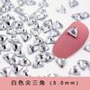 Rojo Net Blanco Base Caliente Uñas Artísticas Taladro con Forma Base Plana Taladro de Vidrio Tono Agitado Mismo Trapezoidal Cuadrado Octagonal Taladro
