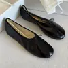 Versión de Piel de Oveja ~ Zapatos de Ballet, Zapatos Planos, Mocasines Redondos con Moño para Mujer, Cómodos Zapatos de Abuela