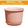 Aimei Escandinavo Plástico Corto Gordo Galón Maceta Venta Directa de Fábrica Diámetro Grande Resina Rosa Potos Clivia Engrosado