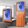 Adecuado para Funda de Teléfono Móvil Samsung Zflip8, Pantalla Plegable, Cartera con Ranura para Tarjetas de Cobertura Total, Funda Protectora Galaxy Zflip7Fe