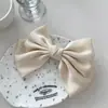 Horquilla de Tela Nueva Estilo Lazo Transfronteriza Elegante Versátil Accesorios para el Cabello Horquilla de Gama Alta Horquilla Suave para Mujeres en la Parte Posterior de la Cabeza