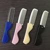 Peine Plegable Set de Viaje Peine de Dos Pliegues Cepillo de Dientes de Dientes Suaves de Tres Pliegues Portátil de Viaje Peine Plegable Peine de Hotel