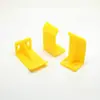 Aba de Posicionamento Amarela Batente de Posicionamento em L Bloco de Engrenagem L Placa de Fixação Fixador de Teste Bloco de Posicionamento Batente de Plástico