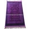 Manta Gruesa Lisa con Borlas para el Hogar, Simple y Elegante, Alfombra Suave Antideslizante en Relieve para el Piso, Moderna y Sencilla