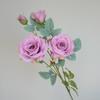 4 cabeças de Doriota rosa flor artificial casa dia dos namorados decoração flor de seda flor falsa arranjo de flores de casamento flor artificial