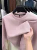 Camiseta de manga larga de alta calidad, moderna y a la moda para hombre, con cuello redondo, adecuada para hombres jóvenes, que ofrece una sensación cómoda y amigable con la piel.