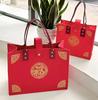 Bolso de mano para boda con caja de regalo de mano bolsa de regalo para boda bolsa roja compromiso boda de alta gama bolsa para dulces de boda