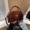 Bolsa Maillard de Marca Estrangeira de Luxo para Mulheres, Bolsa de Mão Versátil Tendência Inverno 2026, Bolsa de Ombro e Transversal em Formato de Almofada