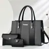 Bolso de Mujer de Nuevo Color Combinado, Bolso de Mujer de Moda, Bolso de Hombro de Alta Gama, Bolso Cruzado, Bolso de Mano de Gran Capacidad para Mujer