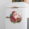 Adesivo de Parede Decorativo Cartoon Papai Noel Dormindo para Quarto Sala de Estar Estudo Exportação Atacado