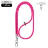 Cuerda para Teléfono Móvil de Aspecto Elegante Funda para Teléfono Móvil Clip de Correa Cuerda Fuerte Antiperdida para Montañismo Cadena para Colgar en la Muñeca Cordón Estilo Corto Universal