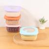 Caja Conservadora de Frescura para Refrigerador Grado Alimenticio Sellada Apta para Microondas Lonchera Caja para Frutas para Llevar Bento Caja de Almacenamiento de Alimentos