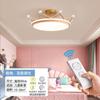 Lámpara de techo de corona nórdica de lujo ligero para dormitorio, lámpara de araña creativa cálida para segundo dormitorio, habitación de niña princesa, habitación infantil, protección ocular