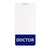 En stock Permiso de trabajo para enfermera RN americana Figura de bienvenida de plástico Tarjeta VIP de dibujos animados Tarjeta anti-exhibición transparente de PVC