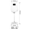 Copa de Vino Tinto Simple Copa de Champán Creativa Rayada Interior Utensilios de Vino para el Hogar Copa de Vino para Restaurante Copa de Vino Extranjero