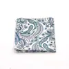 Pañuelo de Algodón Suave Casual Estampado Floral de 22 cm para Hombre y Mujer, Pañuelo de Bolsillo para Boda, Pañuelo Cuadrado para Fiesta, Garantía de Fábrica de 20 Años