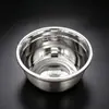 Bacia e tigela para sopa de aço inoxidável espessado 304, bacia multiuso para cozinha doméstica, uso comercial, hotel, escola, refeitório, tigela de comida para estudantes