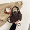 Mini Bolso Cruzado Estilo Coreano, Bolso de Mano de Textura Simple Estilo Coreano a la Moda 2025 Nuevo Estilo Bolso Concha de Un Solo Hombro