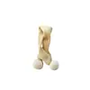 Bufanda de Invierno para Niños Coreana Yipan Estilo Nuevo Beige de Punto con Borlas Bufanda para Bebé Venta al por Mayor para Niños y Niñas