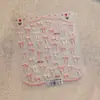 Adesivos de Unha Bolinhas Laço Tensor Suave M-1459 Adesivos de Unha Laço Estilo Ballet Francês
