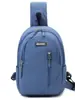 Bolso cruzado transfronterizo para hombre, gran capacidad, bolsa de pecho para estudiantes, deportes al aire libre, ciclismo, mochila pequeña de un solo hombro a la moda, bolso para hombre