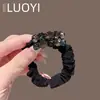 Diadema de moda de alta gama de estilo nuevo coreano y japonés con pedrería para mujer, accesorio para el cabello de lujo ligero de moda con alta elasticidad