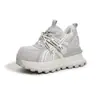 Zapatillas de Entrenamiento Alemanas para Mujer 2026 Primavera Nuevo Estilo Zapatos de Papá con Suela Gruesa para Aumentar la Altura Zapatos Deportivos Transpirables para Mujer