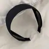 Diadema Amarilla Estilo Coreano para Mujer, Hace que la Cara Parezca Más Pequeña, Rejuvenecedora, No Aprieta, Diadema Ancha para Uso Diario