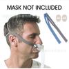 Adecuado para Ventilador Resmed Airfitp10 Almohadilla Nasal Máscara Nasal Correa de Cabeza Correa de Máscara Tipo Portátil de Almohadilla Nasal P10