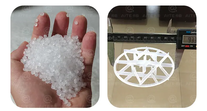 塑料雪花环填料生产